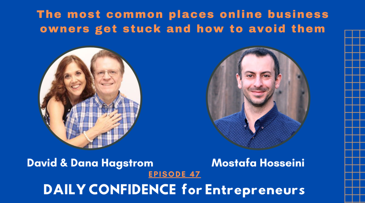 The most common places online business owners get stuck and how to avoid them